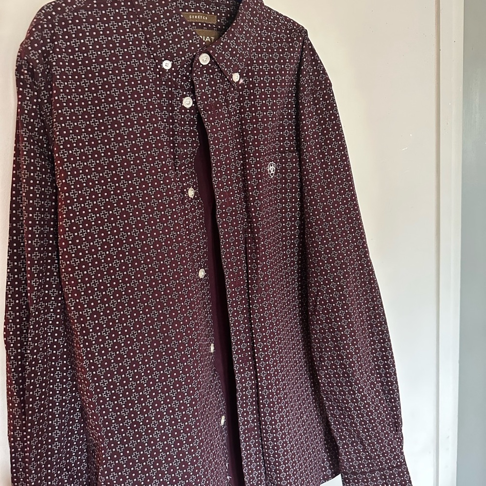 Ariat Boys Print Long Sleeve